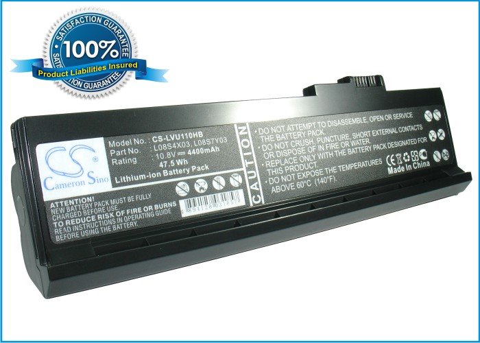 CS kannettavan akku Lenovo L08S4X03, L08S7Y03 4400mAh