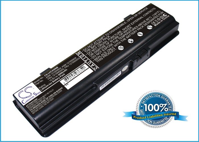 CS kannettavan akku Lenovo ASM 121000604, ASM 121000608, FRU 121SM000Q, FRU 121SS020Q 4400mAh