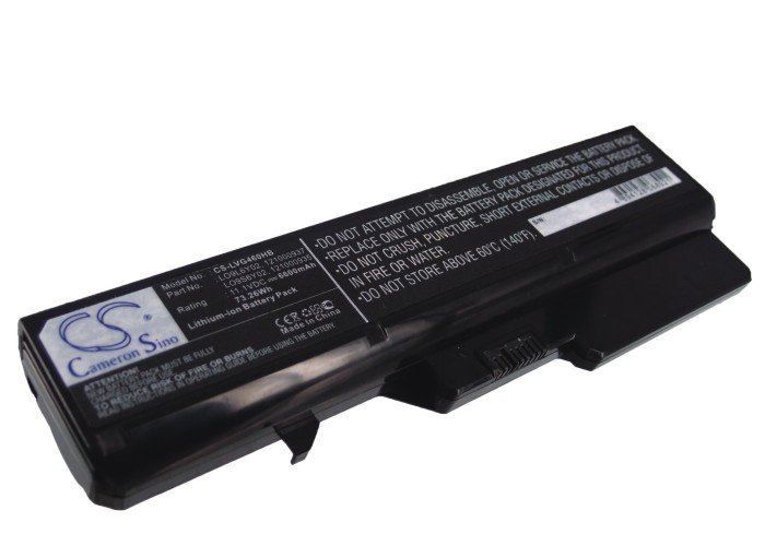 CS kannettavan akku Lenovo 31CR19/66-2, 57Y6454, 57Y6455 6600mAh