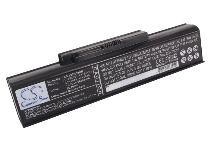 CS kannettavan akku Lenovo 121000675, L08M6D22, L08M6D23, L08M6D24 6600mAh