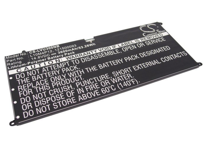 CS klēpjdatoru akumulatoru Lenovo L10M4P12, 121500093 3600mAh