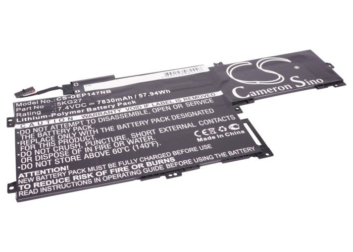 CS sülearvuti aku Dell 5KG27 7830mAh