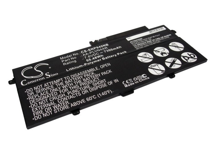 CS laptop battery Samsung AA-PLVN4AR 7300mAh