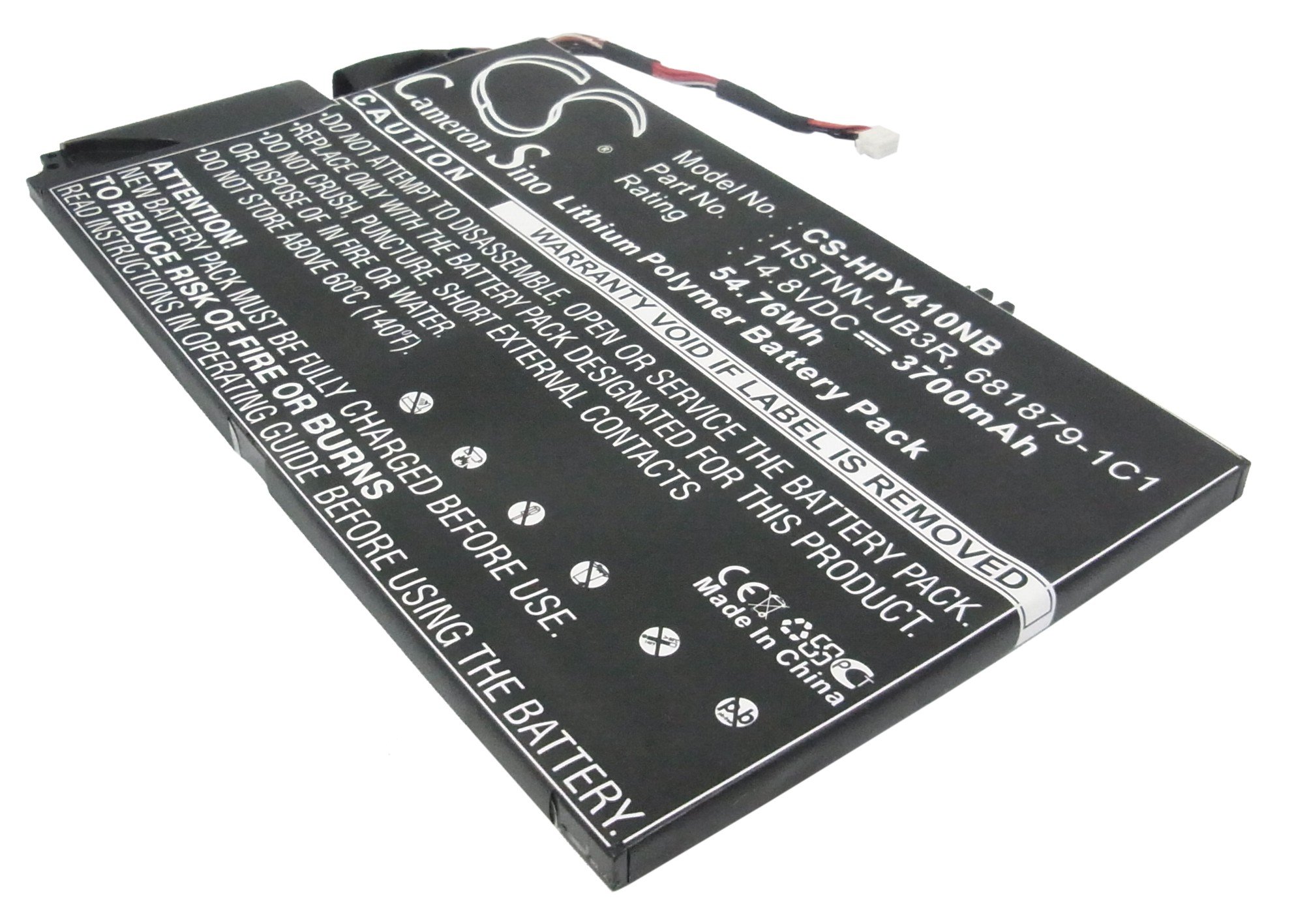 CS kannettavan akku HP HSTNN-IB3R HSTNN-UB3R 2700mAh