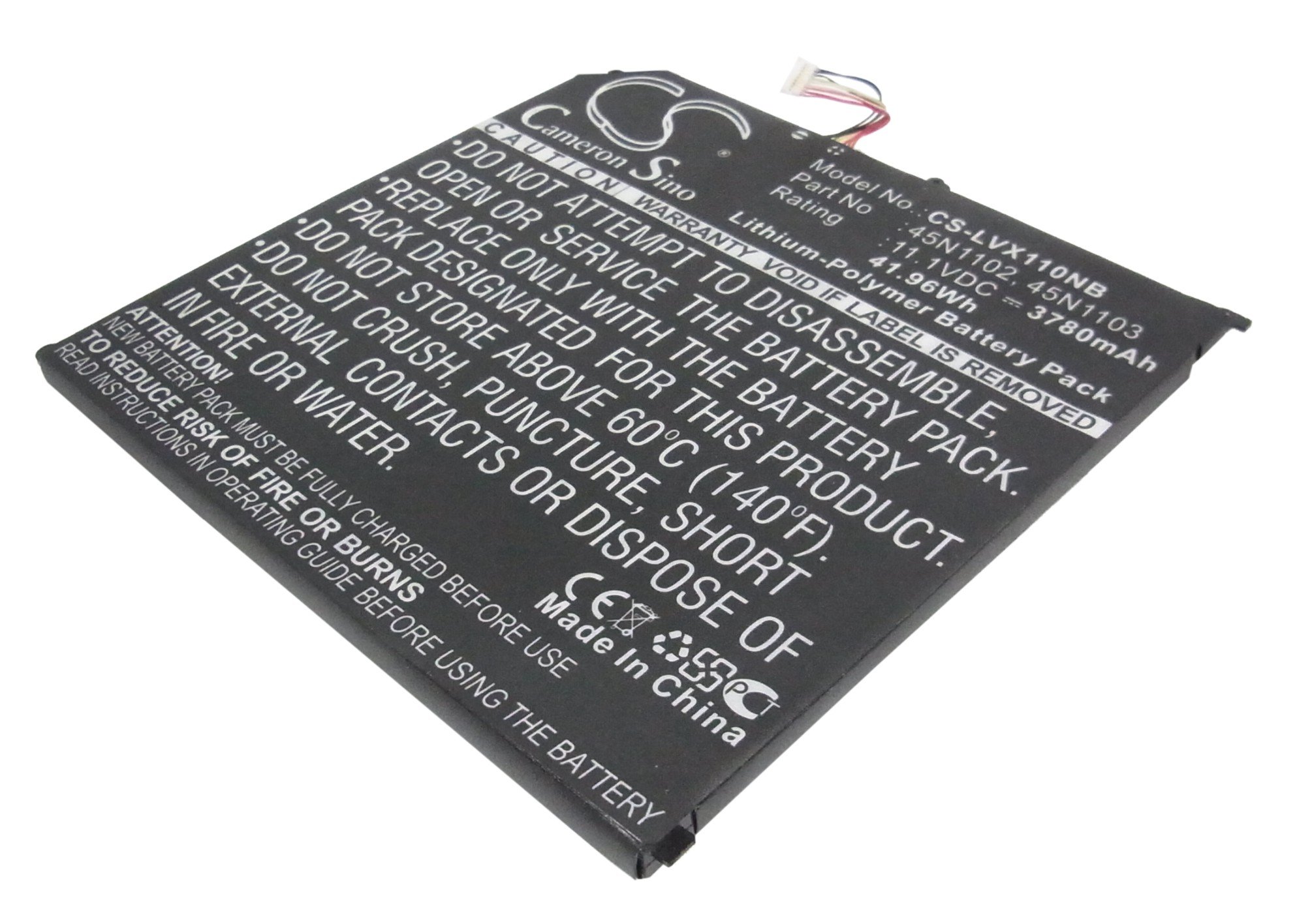 Lenovo 45N1102, 45N1103 kannettavan akku 3780mAh