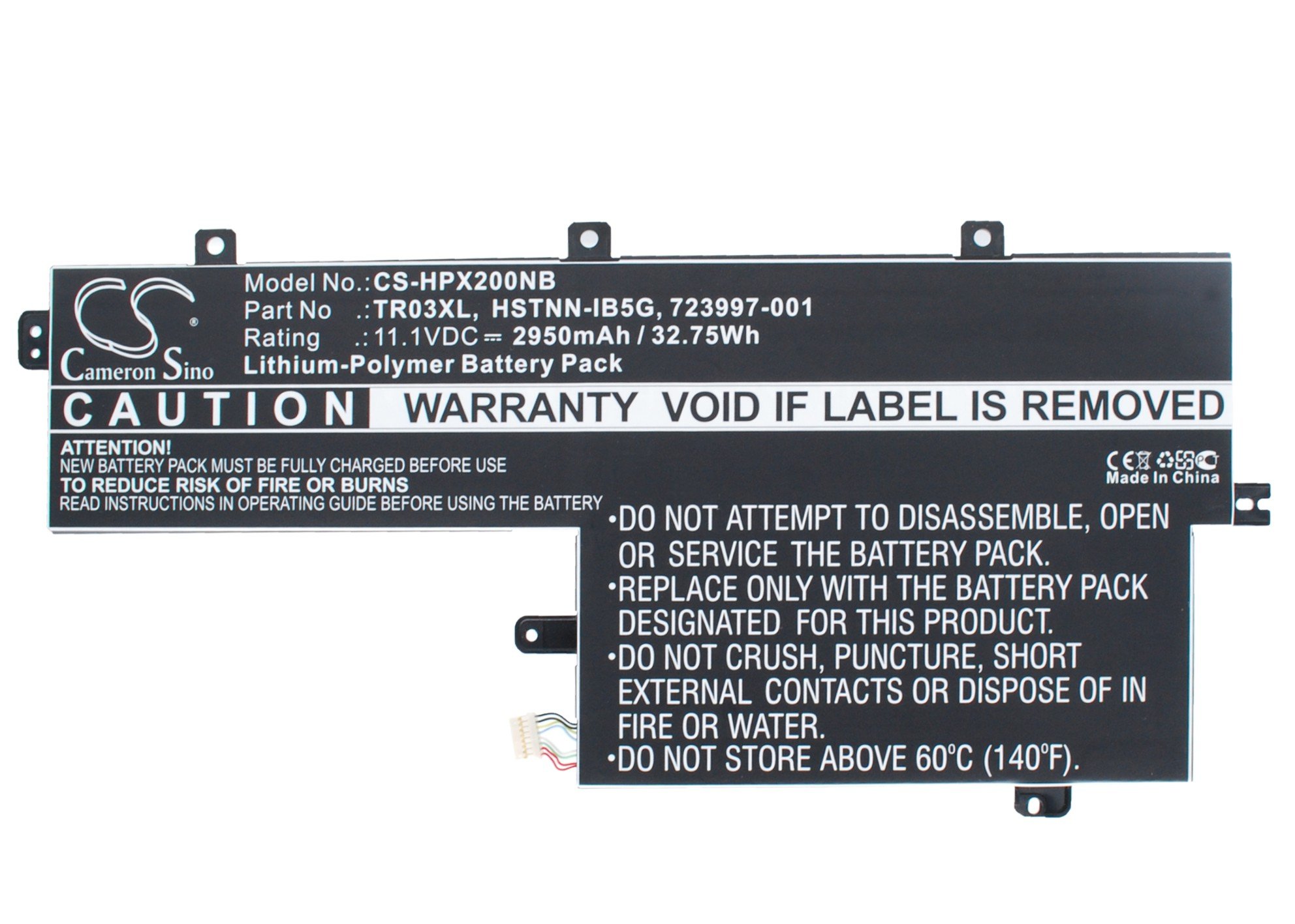 CS sülearvuti akku Hp Split X2 13-g110dx, TPN-W110 2950mAh Li-Polymer