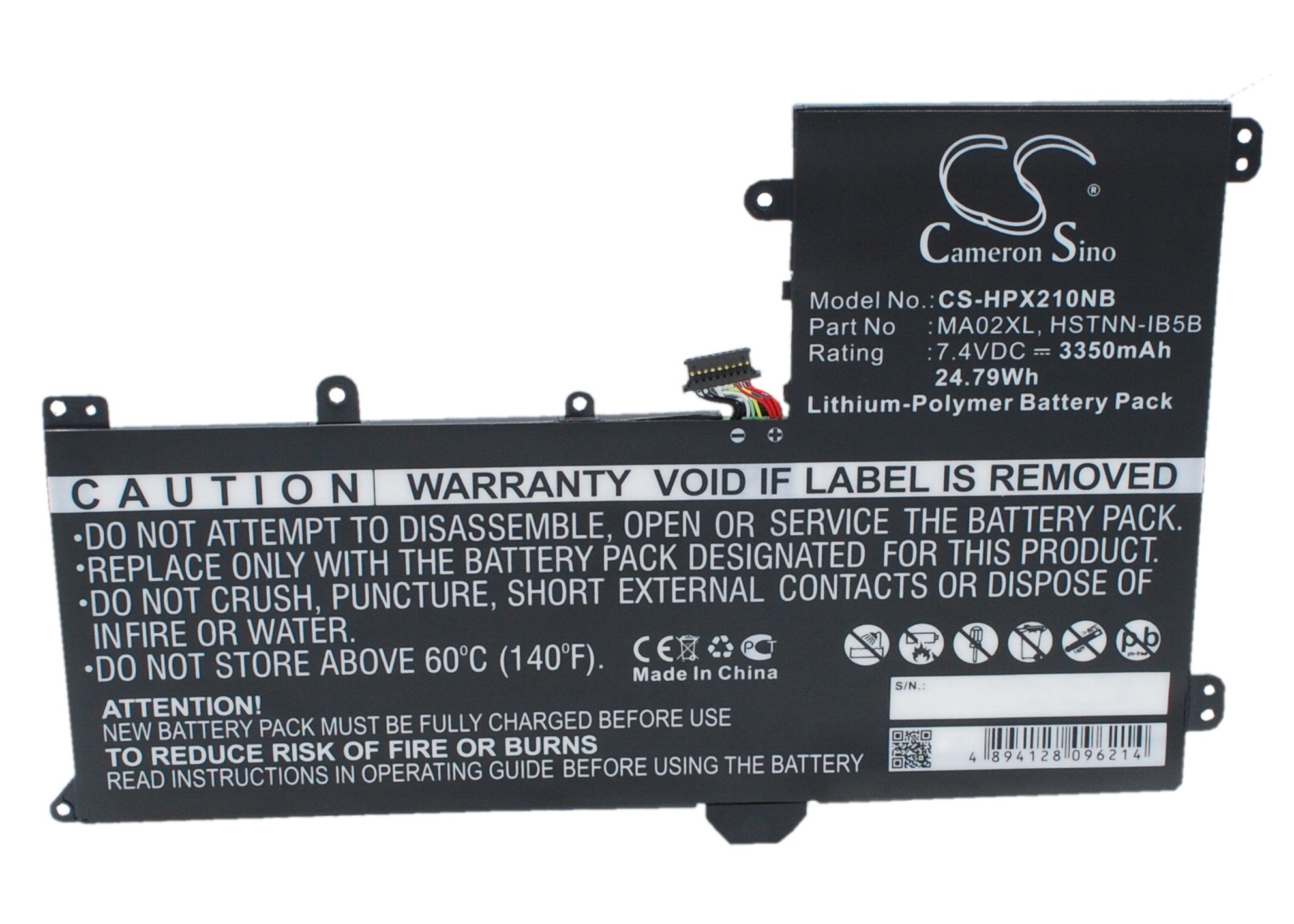 CS sülearvuti aku HP SlateBook 101, TPN-Q127 3350mAh