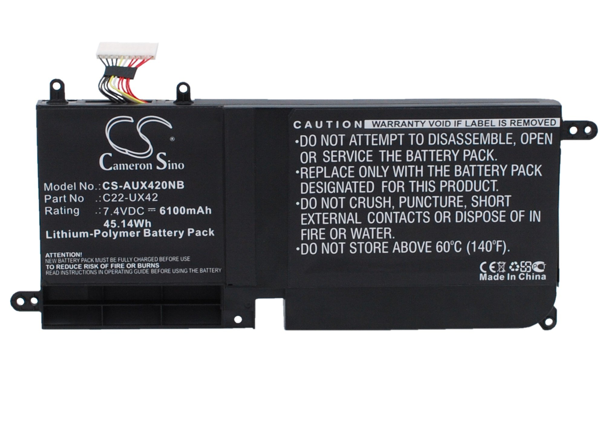 CS sülearvuti akumulatoru Asus Zenbook UX42 6100mAh