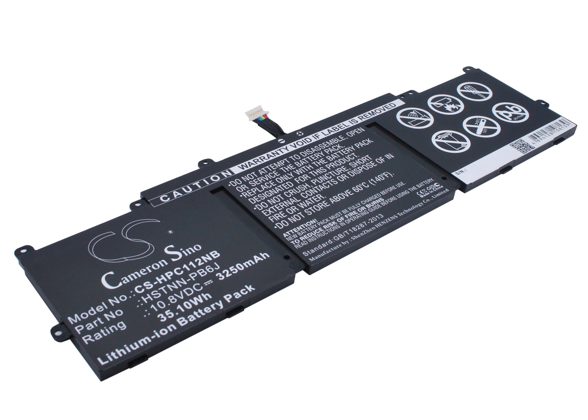 CS  kannettavan akku HP HSTNN-PB6J, PE03 3250mAh
