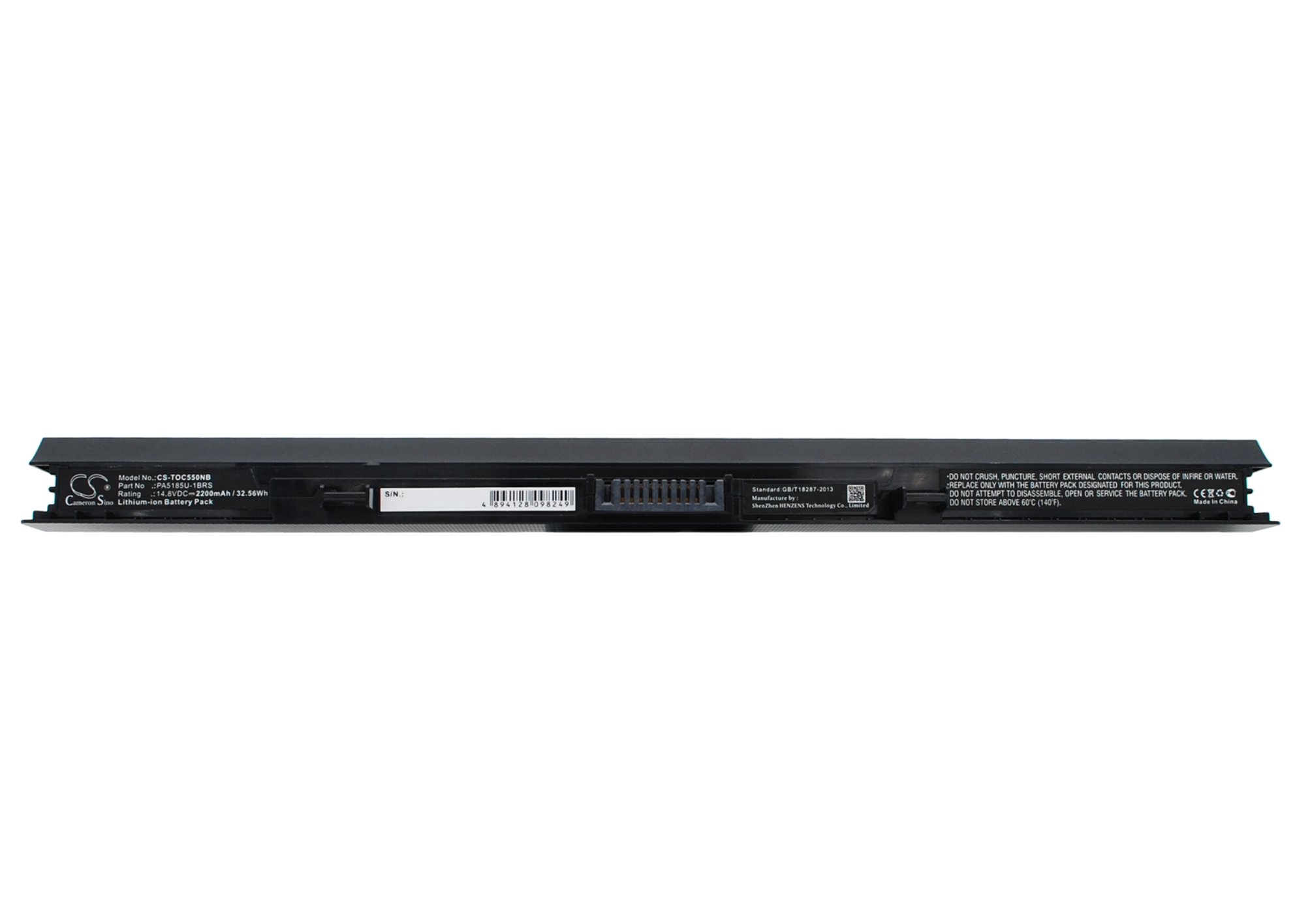 CS Laptop Battery Toshiba PA5185U-1BRS 2200mAh