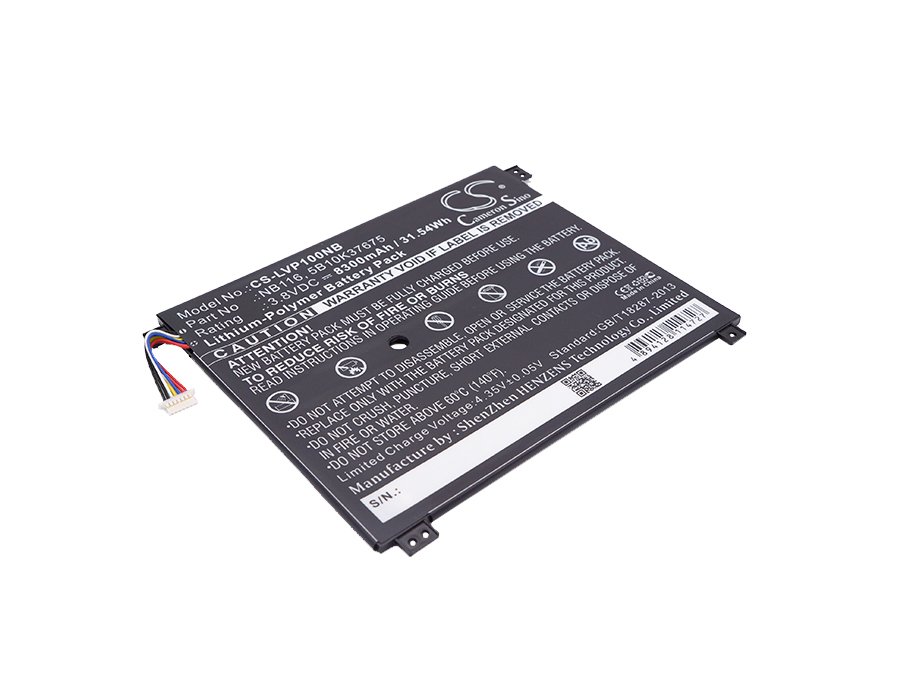 CS kannettavan akku Lenovo NB116, 1004036-196059-1 8300mAh Li-PL