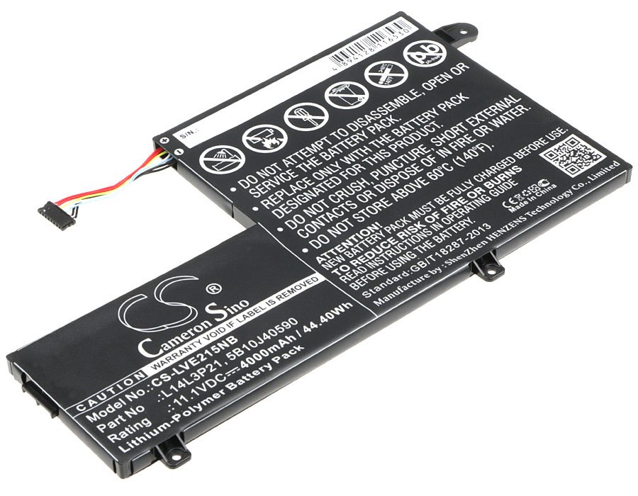 CS kannettavan akku Lenovo L14L3P21, 5B10J40590 4000mAh Li-Polymer