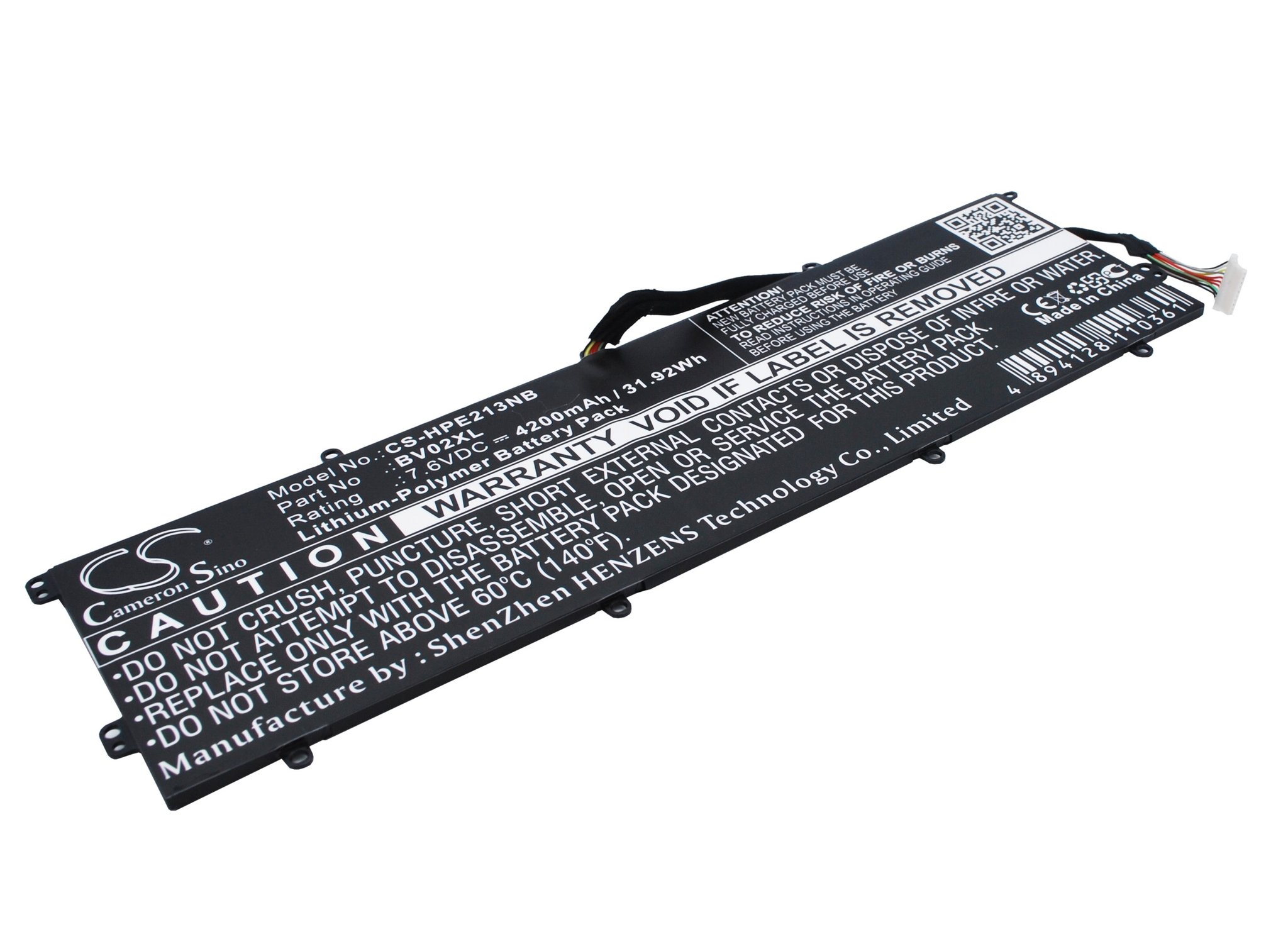 CS kannettavan akku HP BV02XL, 776621-001 4200mAh Li-PL