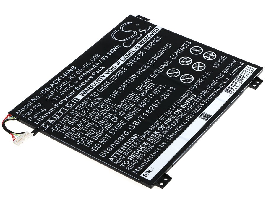 CS kannettavan akku Acer AP15H8I, KT.0030G.008 4700mAh Li-PL