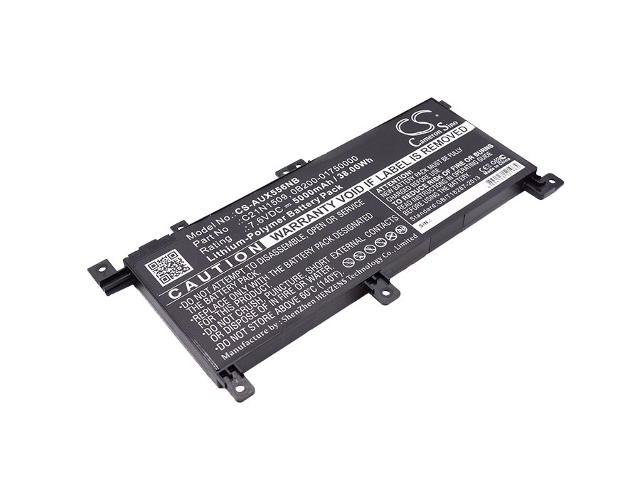 CS laptop akku Asus C21N1509, 0B200-01750000 5000mAh Li-PL