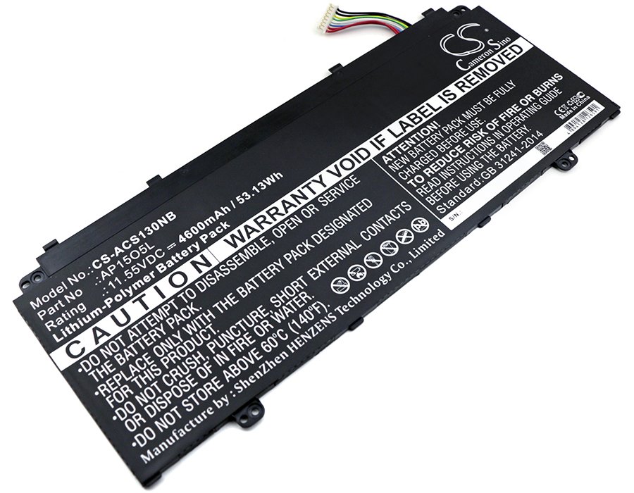 Acer AP1503K aккумулятор для лаптопa 11.55V 4600mAh Li-Polymer