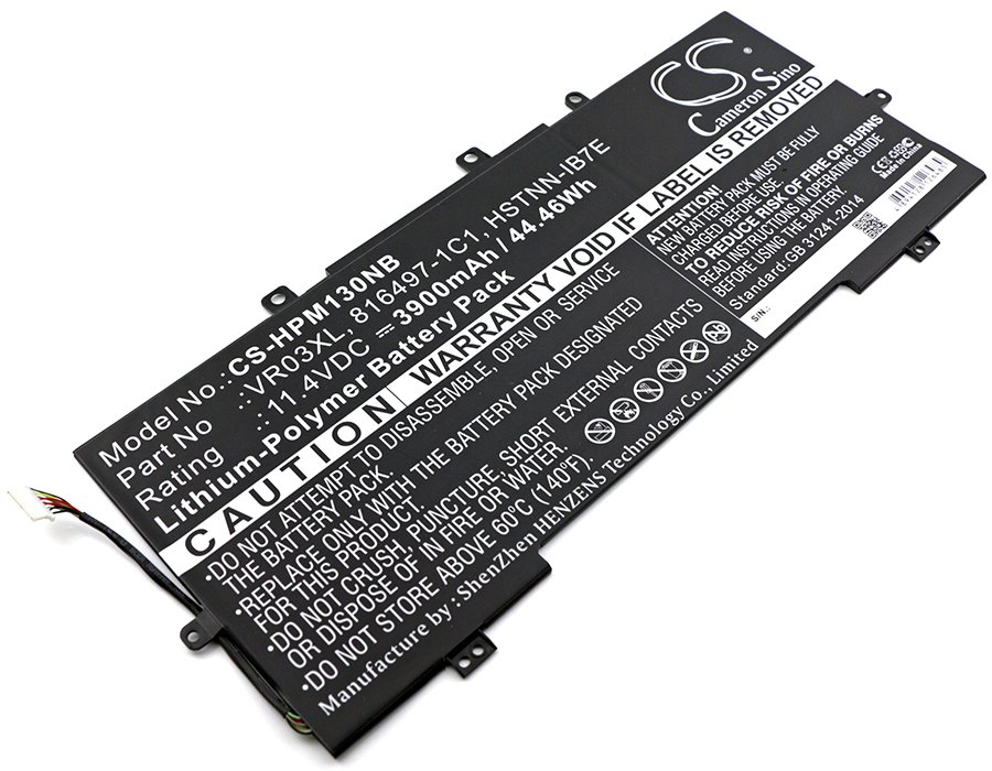 CS kannetavan akku HP Envy 13-D046TU, Envy 13-D051TU, Pavilion 13-D, 816243-005, 816497-1C1, HSTNN-IB7E 11.4V 3900mAh Li-Polymer
