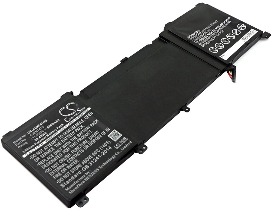 CS kannettavan akku Asus C32N1415, 0B200-01250000 ZenBook Pro UX501 8400mAh Li-Polymer