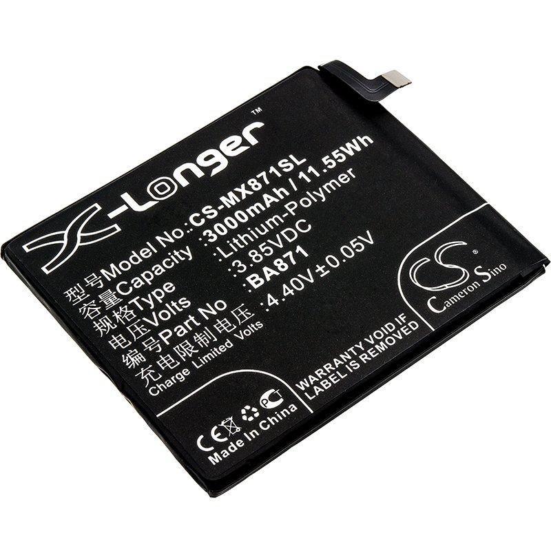 Meizu BA871 3000mAh Li-PL аккумулятор для телефона