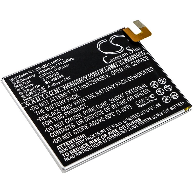 Gionee BL-N3100 3100mAh Li-PL mobile phone battery