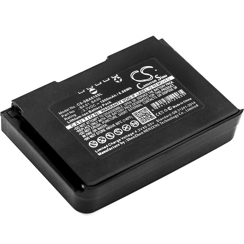 Sennheiser 504703, B61, BA 61 kuulokkeen akku 1800mAh