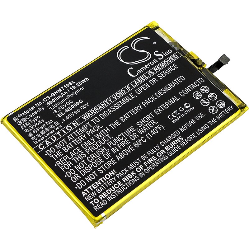 Gionee BL-N5000G 5000mAh talruna akumulatoru