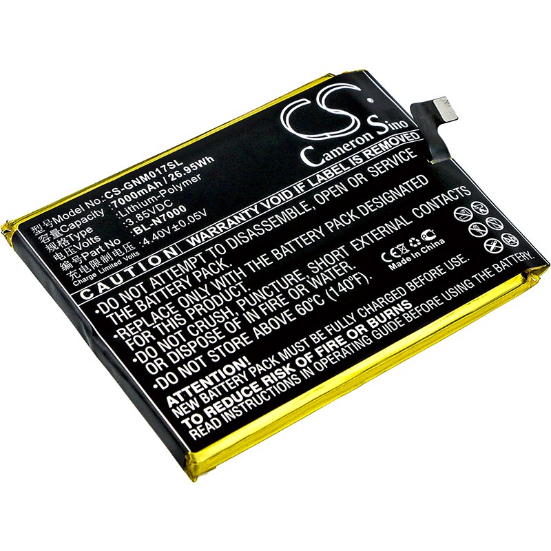 Gionee BL-N7000 7000mAh talruna akumulatoru