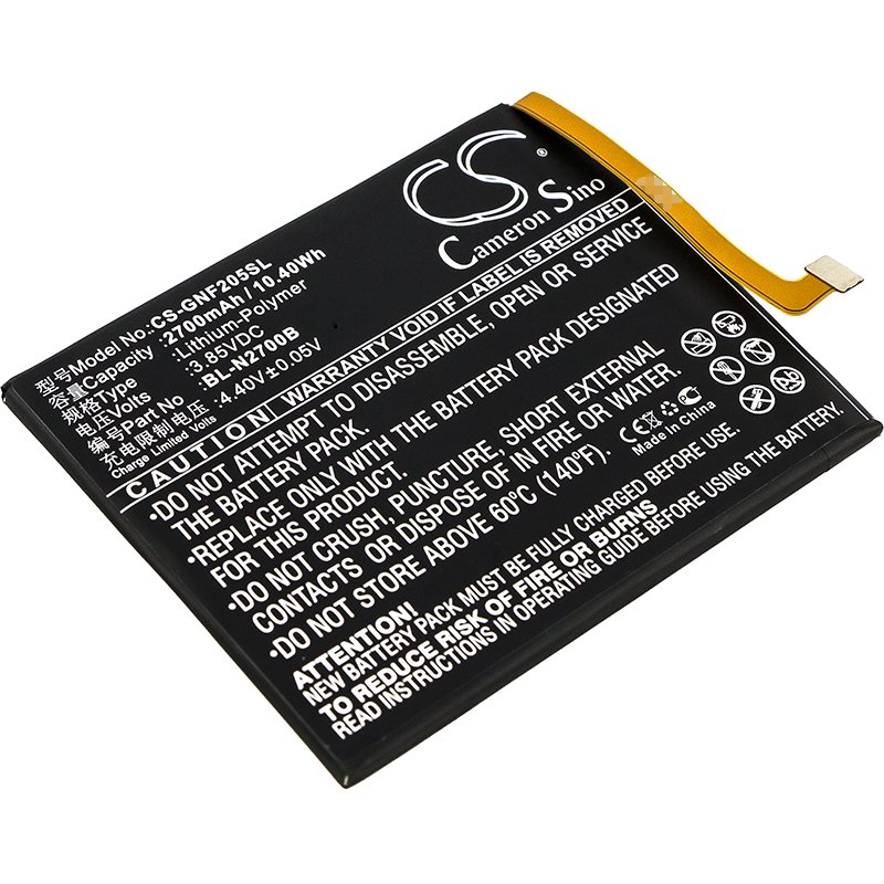 Gionee BL-N2700B 2700mAh talruna akumulatoru