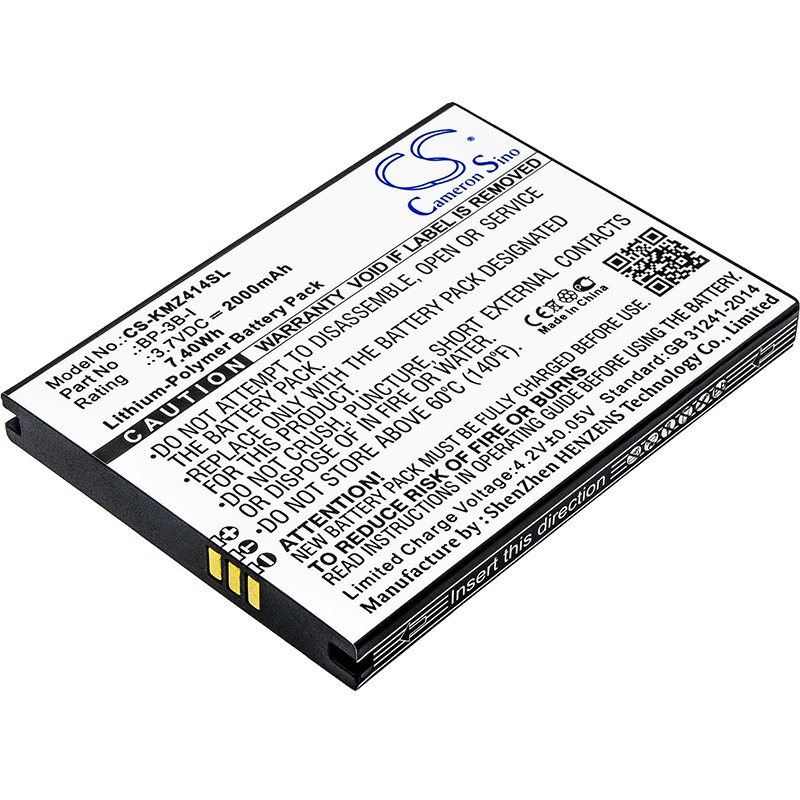 Kruger&Matz BP-3B-I 2000mAh аккумулятор для телефона