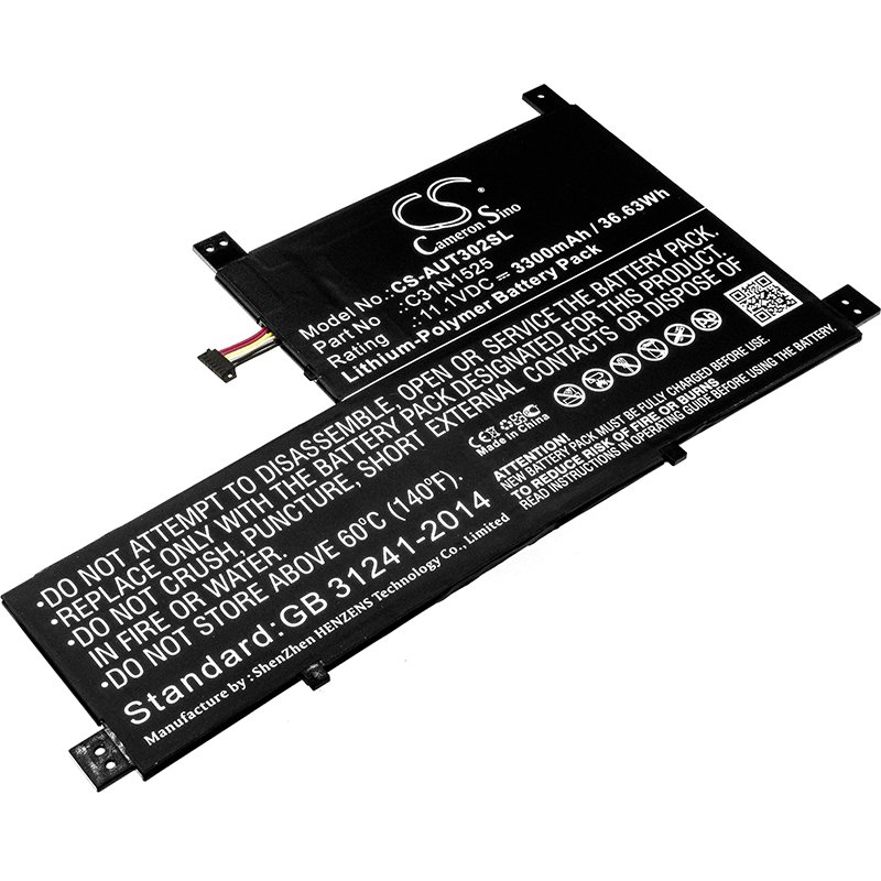 Asus 0B200-01930000, C31N1525 3300mAh Li-poly tablet battery