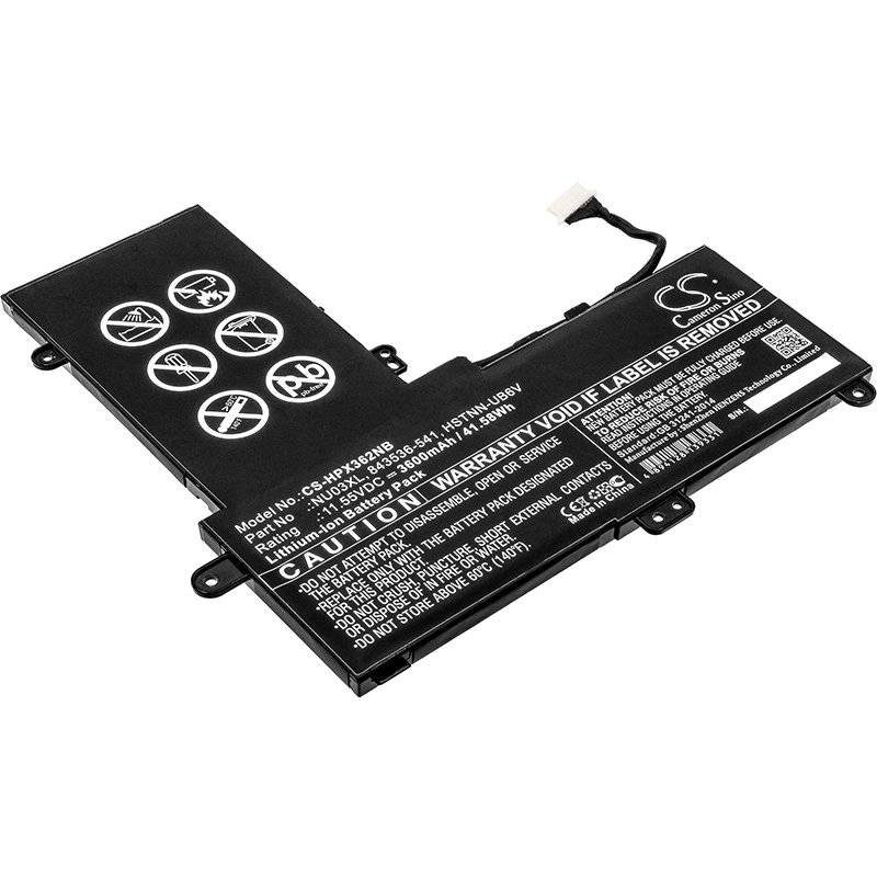 CS sülearvuti Li-ion aku HP 843536-541 3600mAh
