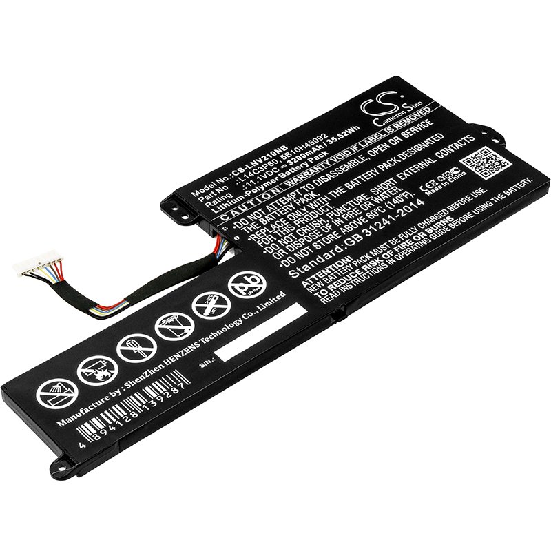 Lenovo 5B10H45092, L14C3P60 Li-poly kannettava tietokone akku 3200mAh