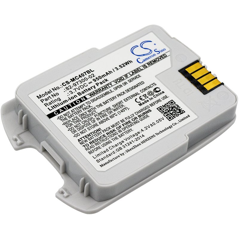 Motorola 82-97300-02BTRY-CS40EAB00-04 barcode scanner battery Li-ion 950mAh