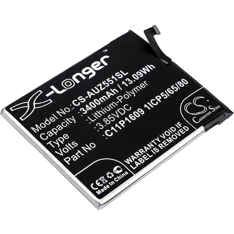 Asus C11P1609 1ICP5/65/80 Li-poly tālruņa akumulators 4020mAh