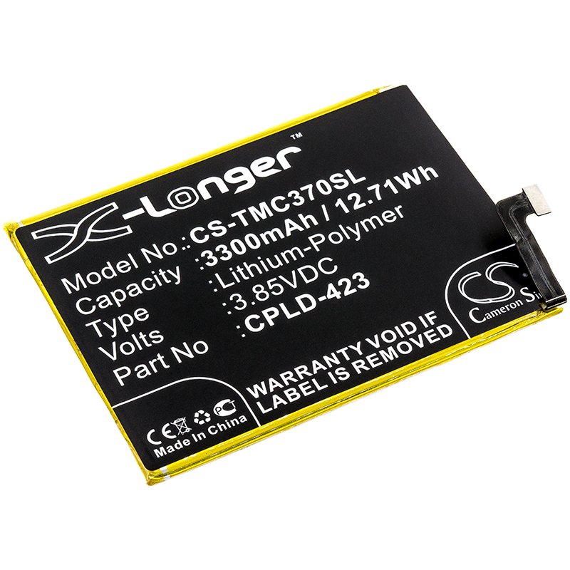 T-Mobile CPLD-423 mobile phone battery Li-Poly 3300mAh