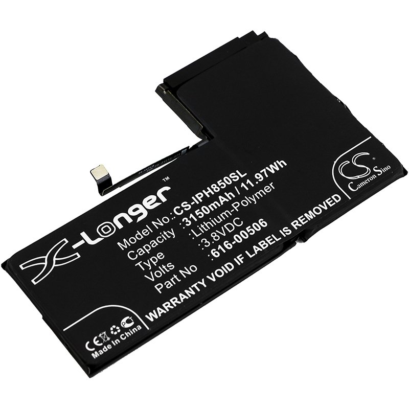 iPhone Xs Max, 616-00506 3150mAh Li-PL matkapuhelimen akku