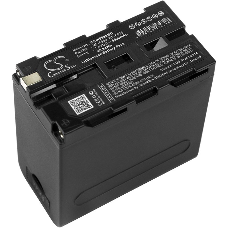 Sony NP-F930 camera battery 6600mAh Li-ion