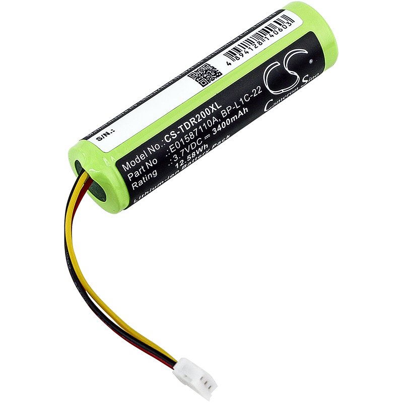 Tascam BP-L1C-22 recorder battery 3400mAh