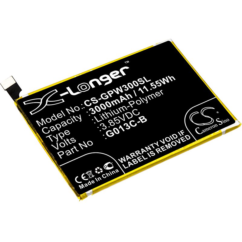 Google G013C-B 3000mAh Li-Polymer mobile phone battery