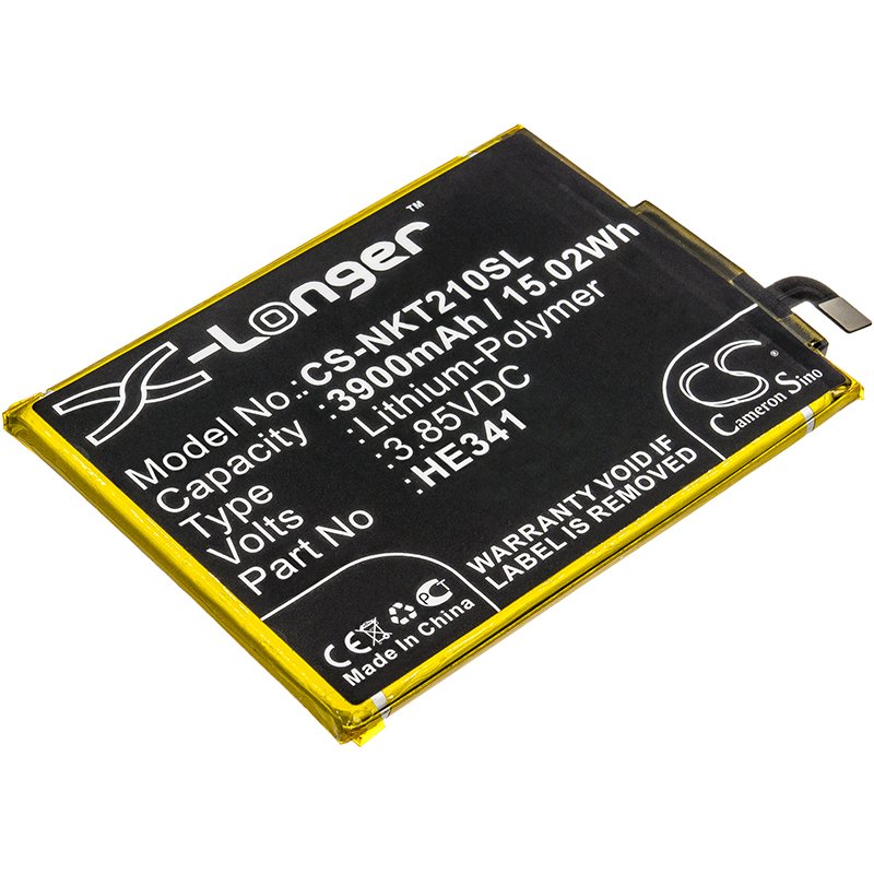 Nokia HE341 3900mAh Li-Polymer talruna akumulatoru