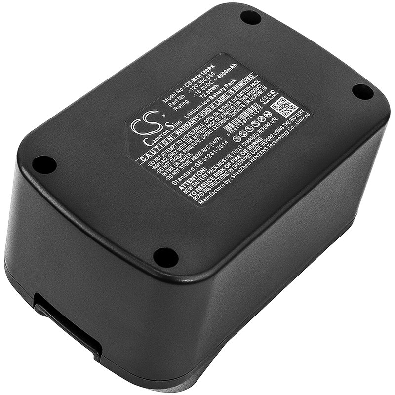 Matrix 120.300.650 4000mAh rīka akumulators Li-ion