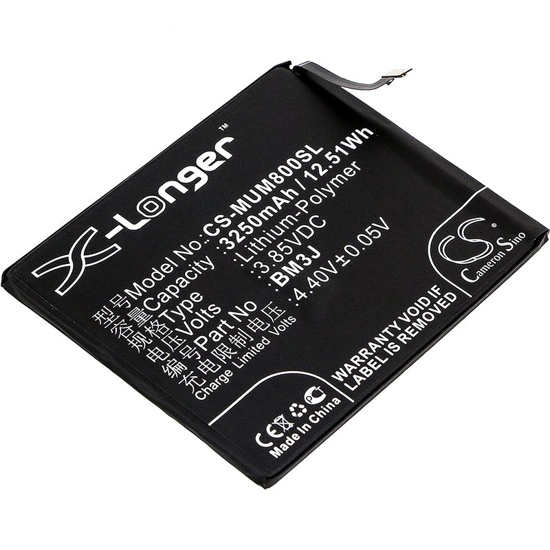 Xiaomi BM3J 3250mAh Li-PL tālruņa akumulatoru