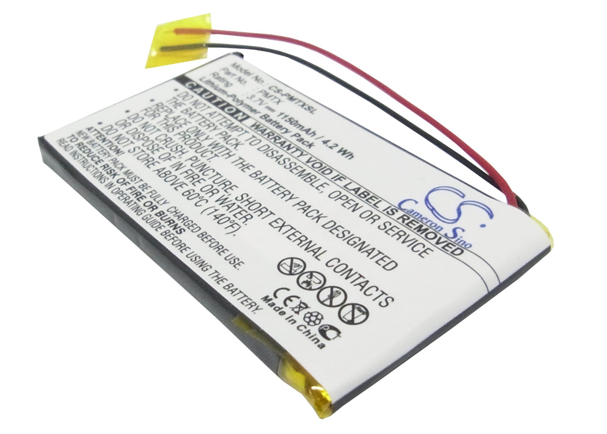 Palm Tungsten TX Li-Polymer akumulatoru  1150mAh