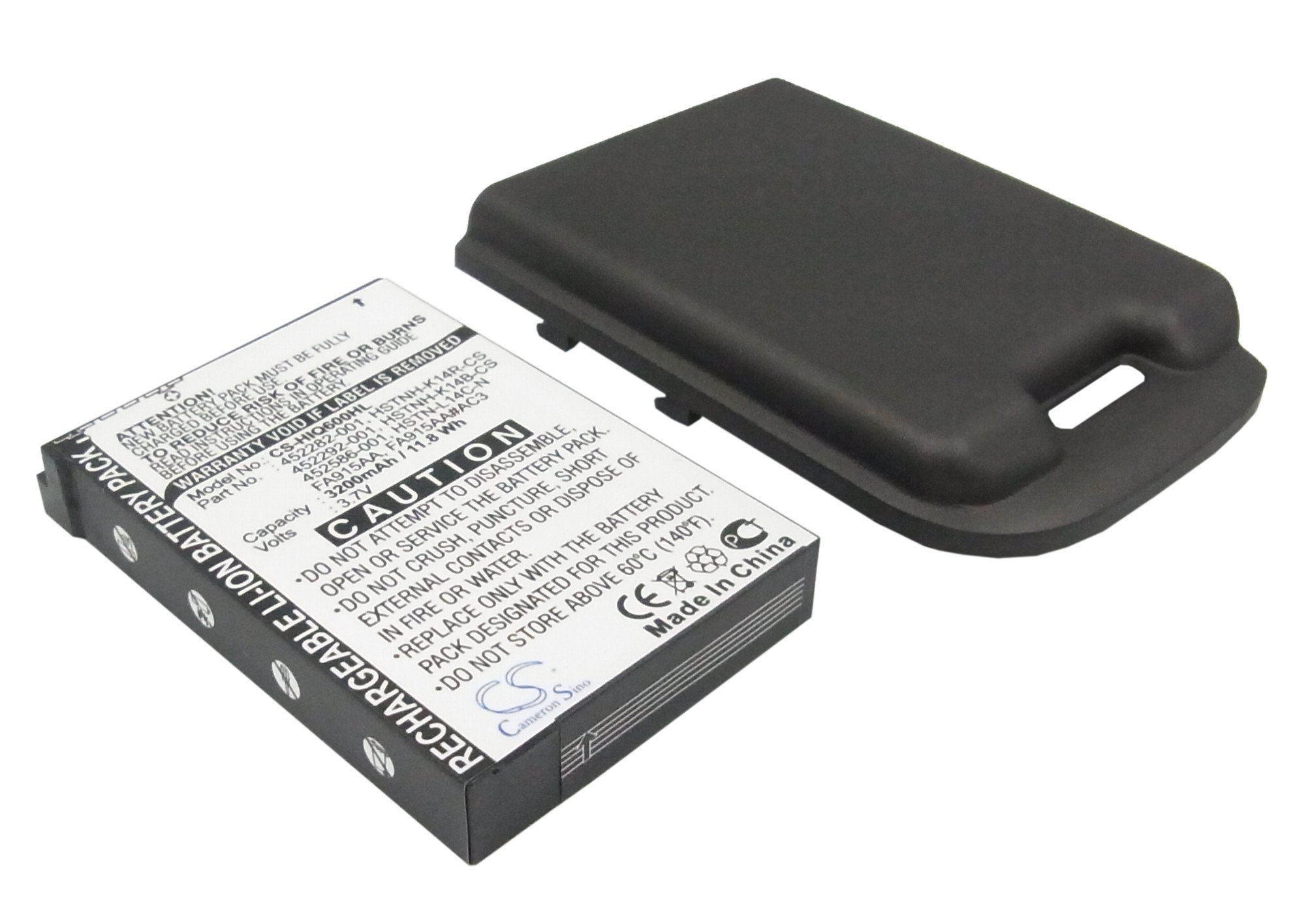 HP iPAQ 600 mobile phone battery Li-ion 3200mAh