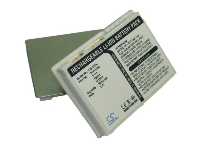 Dell Axim X3 akumulatoru  Li-ion 1000mAh