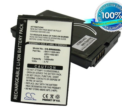 Blackberry 8800 mobile phone battery Li-ion 1400mAh