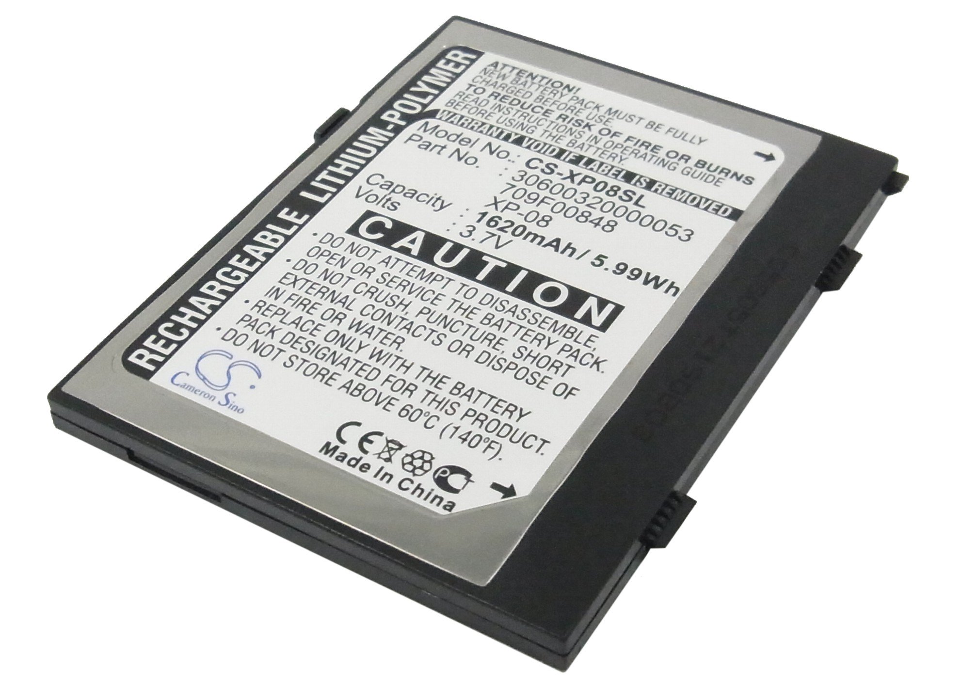 O2 XDA Flame Li-Polymer akumulatoru  1620mAh