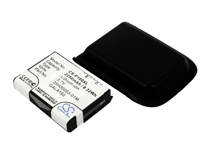 HTC Galaxy Extended аккумулятор с новой задней крышкой Li-ion 2250mAh