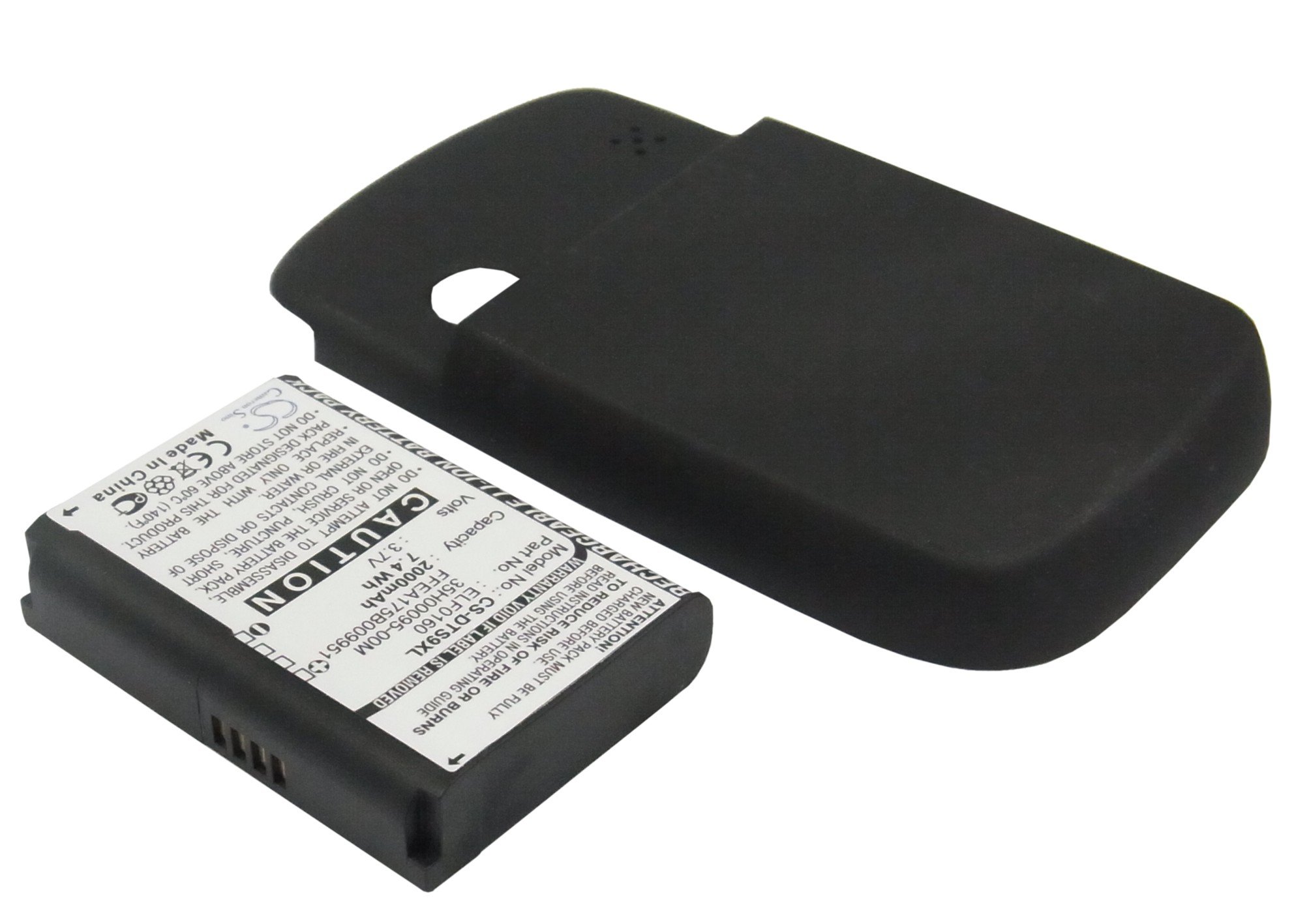 HTC Touch P3050, Vogue 100 аккумулятор телефона с новой задней крышкой Li-ion 2000mAh