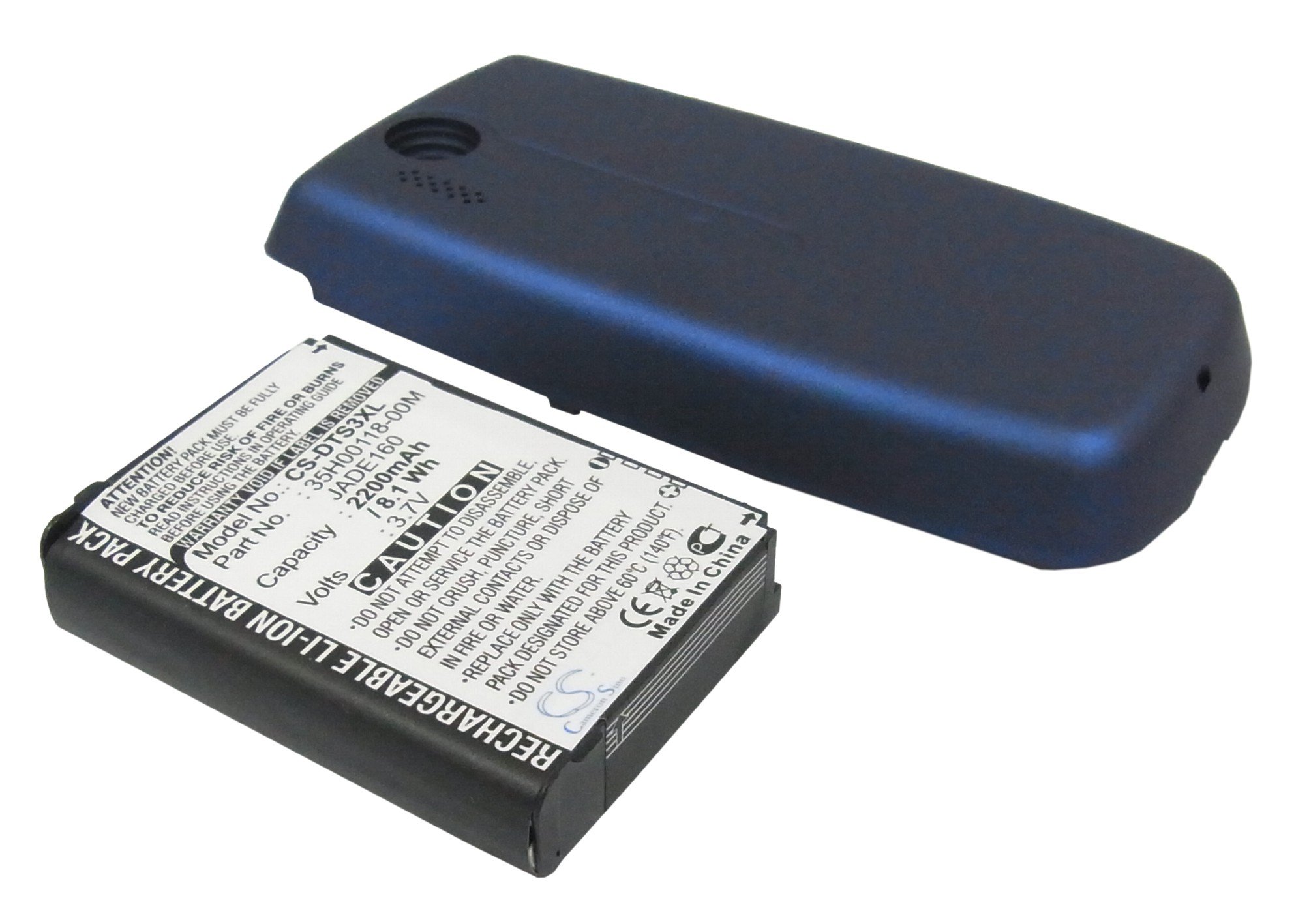 HTC Touch 3G, Jade 100, T3232 аккумулятор телефона с новой задней крышкой Li-ion 2200mAh